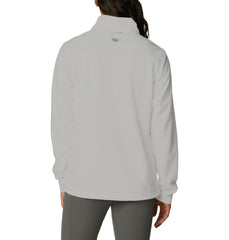 White Tampa Bay Rays Columbia Women's Skiff Guide Fleece Half-Zip Pullover Jacket