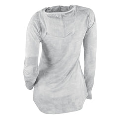 White Kansas City Royals Columbia Women's Omni-Wick Sunday Ball Raglan Pullover Hoodie