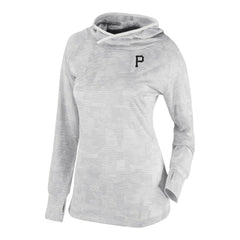 White Pittsburgh Pirates Columbia Women's Omni-Wick Sunday Ball Raglan Pullover Hoodie