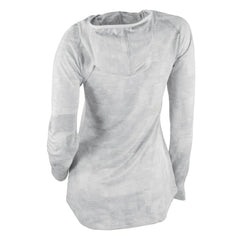 White Tampa Bay Rays Columbia Women's Omni-Wick Sunday Ball Raglan Pullover Hoodie
