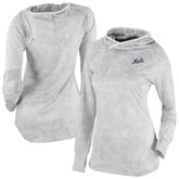 White New York Mets Columbia Women's Omni-Wick Sunday Ball Raglan Pullover Hoodie
