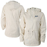 Cream New York Mets Columbia Women's Lily Park Full-Zip Rain Jacket