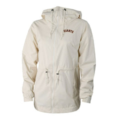 Cream San Francisco Giants Columbia Women's Lily Park Full-Zip Rain Jacket