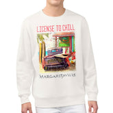 Cream Pittsburgh Pirates Margaritaville License to Chill Fleece Sweatshirt