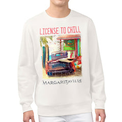 Cream Seattle Mariners Margaritaville License to Chill Fleece Sweatshirt