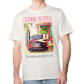Cream Los Angeles Dodgers Margaritaville License to Chill T-Shirt