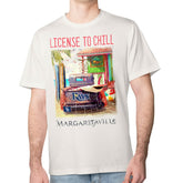 Cream Tampa Bay Rays Margaritaville License to Chill T-Shirt