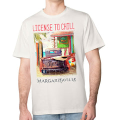 Cream Detroit Tigers Margaritaville License to Chill T-Shirt