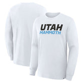 NHL Utah Mammoth Fanatics Wordmark Legacy Long Sleeve T-Shirt