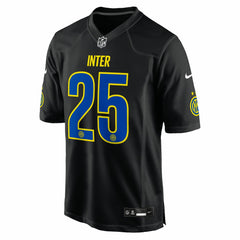 Inter Milan 2025 Soccer x NFL Game Jersey