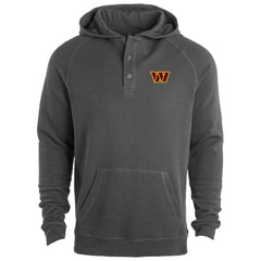 Dunbrooke Montana Raglan Thermal Hoodie - Washington Commanders Hoodies