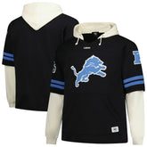 '47 Big & Tall Split Zone Cornerback V-Neck Hoodie - Detroit Lions Hoodies