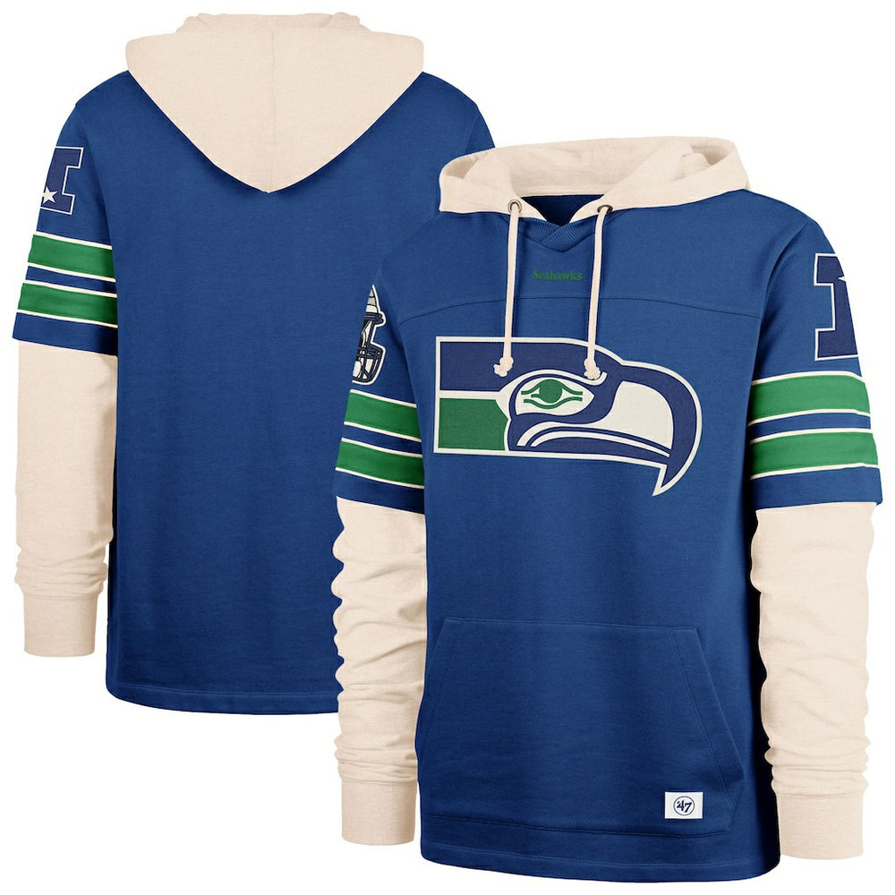 '47 Big & Tall Split Zone Cornerback Hoodie - Seattle Seahawks Hoodies