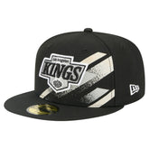 NHL Los Angeles Kings New Era Faded Lines 59FIFTY Fitted Hat