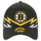 NHL Boston Bruins New Era 39THIRTY A-Frame Perforated Flex Hat