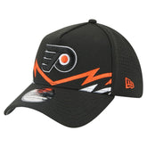 NHL Philadelphia Flyers New Era 39THIRTY A-Frame Perforated Flex Hat