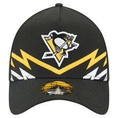 NHL Pittsburgh Penguins New Era 39THIRTY A-Frame Perforated Flex Hat