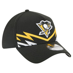 NHL Pittsburgh Penguins New Era 39THIRTY A-Frame Perforated Flex Hat