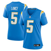 Trey Lance Women's Team Game Jersey - Los Angeles Chargers Jerseys