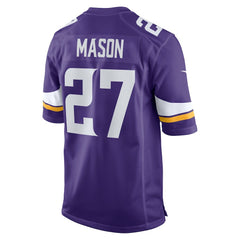 Jordan Mason Team Game Jersey - Minnesota Vikings Jerseys