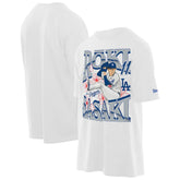 White Roki Sasaki Los Angeles Dodgers New Era Player T-Shirt