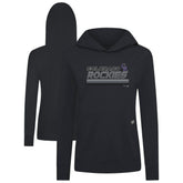 Black Colorado Rockies Levelwear Women's Relay Breaker Pullover Hoodie