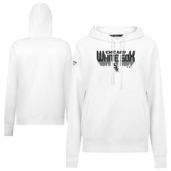 White Chicago White Sox Levelwear Women's Adorn Retro 3D Pullover Hoodie