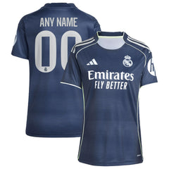 Real Madrid Women's 2025/26 Away Replica Custom Jersey