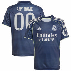 Real Madrid Youth 2025/26 Away Replica Custom Jersey