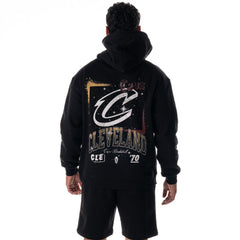 Cleveland Cavaliers The Wild Collective Unisex Splatter Premium Hoodie