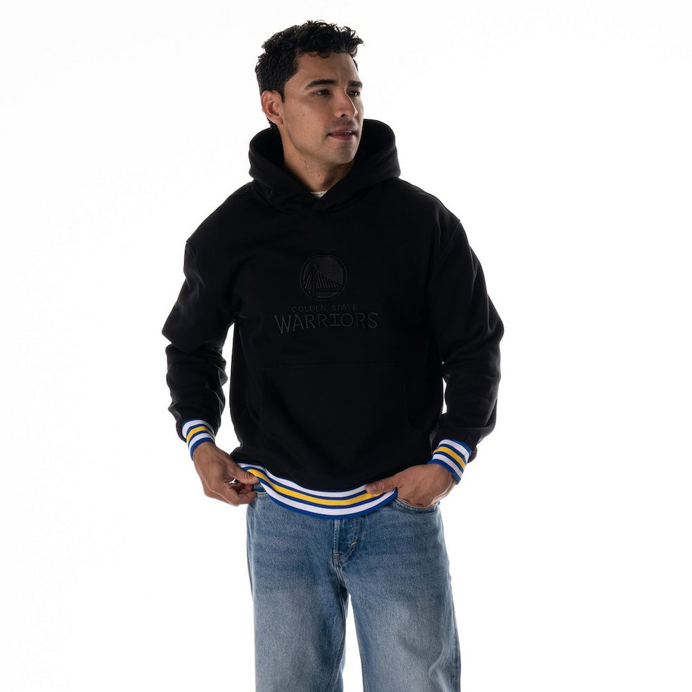 Golden State Warriors The Wild Collective Unisex Custom Rib Tonal Premium Hoodie sale