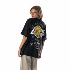 Los Angeles Lakers The Wild Collective Unisex Oversized Streetwear T-Shirt