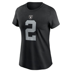 Ashton Jeanty Women's Name & Number T-Shirt - Las Vegas Raiders T-shirts
