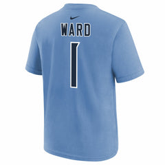 Cam Ward Youth 2025 NFL Draft First Round Pick Name & Number T-Shirt - Tennessee Titans T-shirts