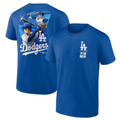 Royal Shohei Ohtani Los Angeles Dodgers Anime Player T-Shirt