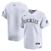White Colorado Rockies Nike Youth Home Limited Jersey