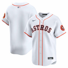 White Houston Astros Nike Youth Home Limited Jersey