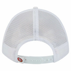 NFL 9FORTY A-Frame M-Crown Adjustable Trucker Hat - San Francisco 49ers Hats