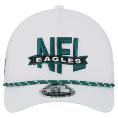NFL 9FORTY A-Frame M-Crown Adjustable Trucker Hat - Philadelphia Eagles Hats