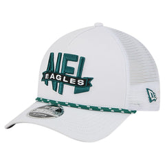 NFL 9FORTY A-Frame M-Crown Adjustable Trucker Hat - Philadelphia Eagles Hats