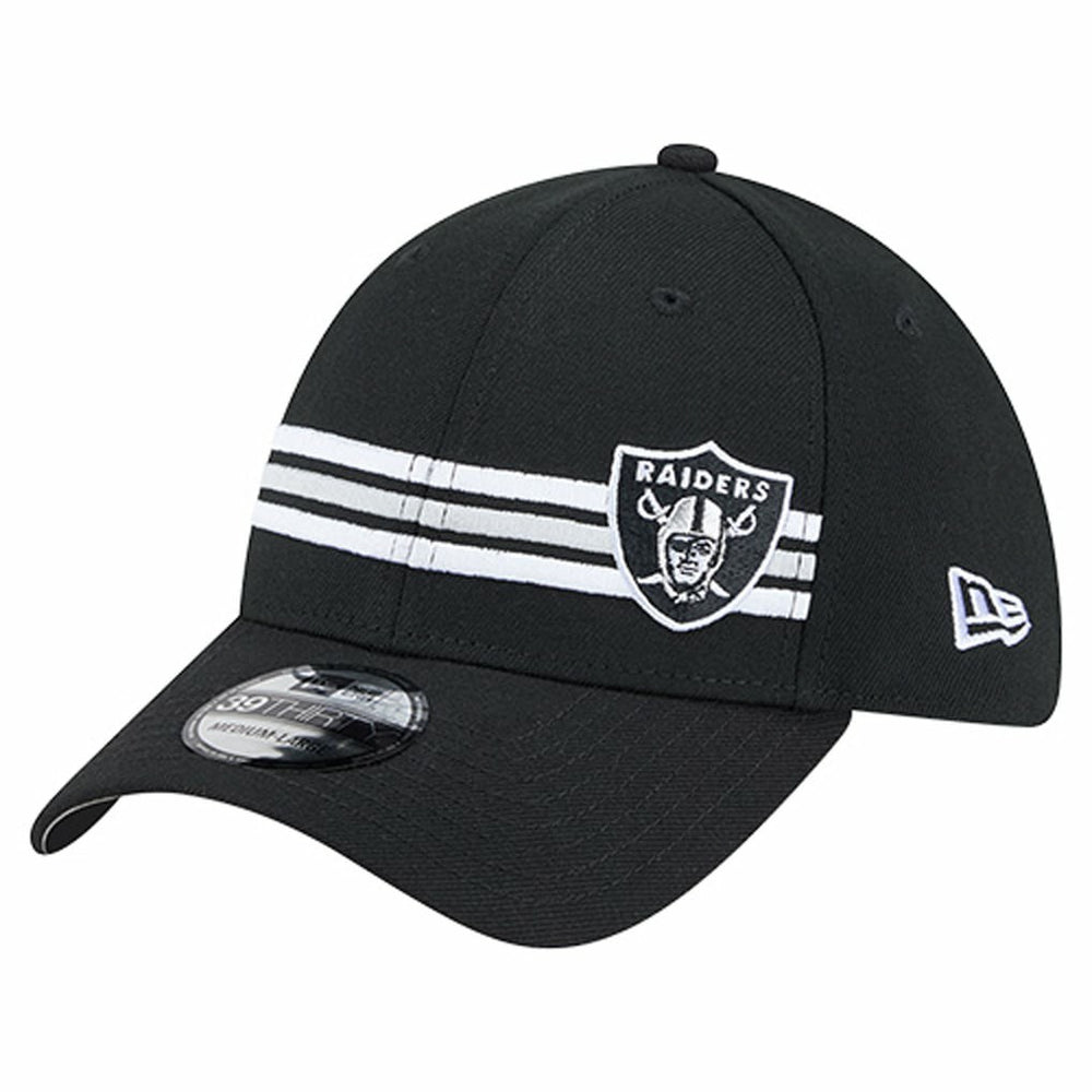 Stripes 39THIRTY Flex Hat - Las Vegas Raiders Hats