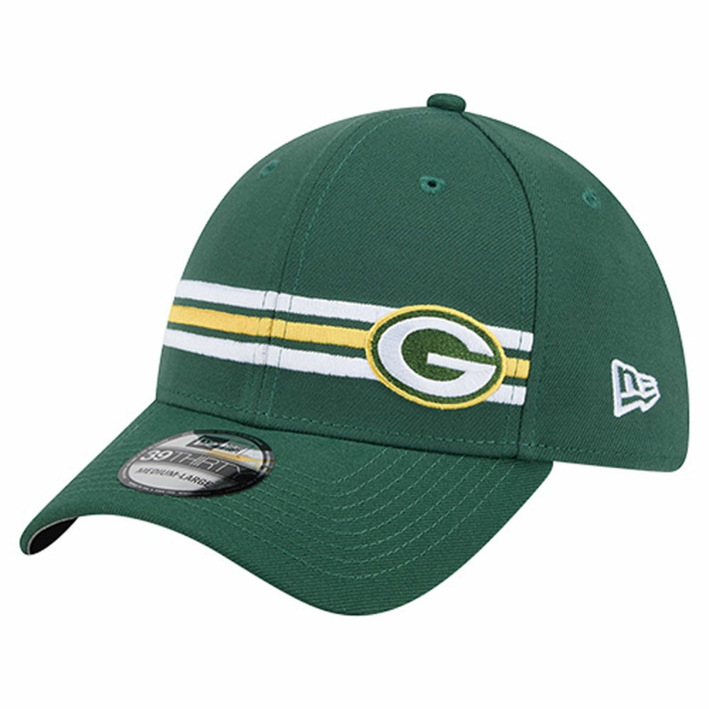 Stripes 39THIRTY Flex Hat - Green Bay Packers Hats