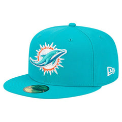 Group Chat 59FIFTY Fitted Hat - Miami Dolphins Hats