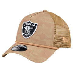 Wheat Camo 9FORTY Adjustable Hat - Las Vegas Raiders Hats