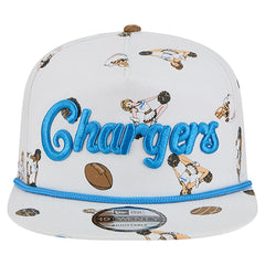 Team Cheer 19TWENTY Snapback Hat - Los Angeles Chargers Hats