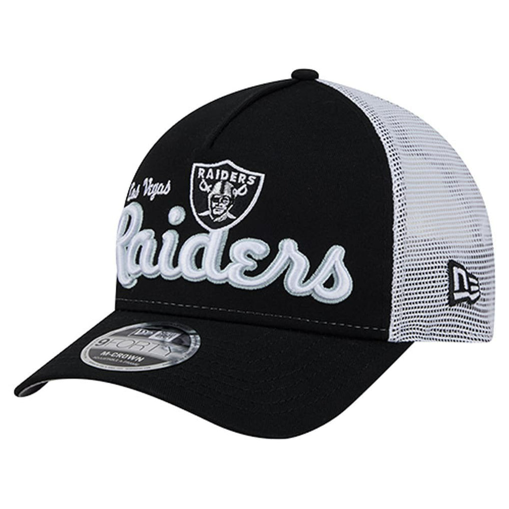 Side Lines 9FORTY Adjustable Hat - Las Vegas Raiders Hats