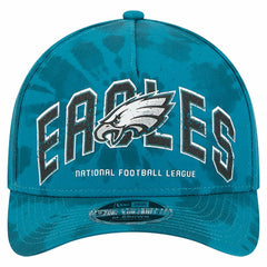 Tie Dye Fade 9Forty M-Crown A-Frame Adjustable Hat - Philadelphia Eagles Hats