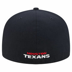 Overlap Wordmark 59FIFTY Fitted Hat - Houston Texans Hats