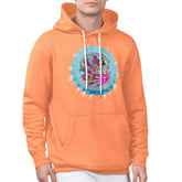 Orange Texas Rangers Margaritaville Chill Bottle Cap Fleece Pullover Hoodie
