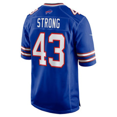 Dorian Strong Team Game Jersey - Buffalo Bills Jerseys